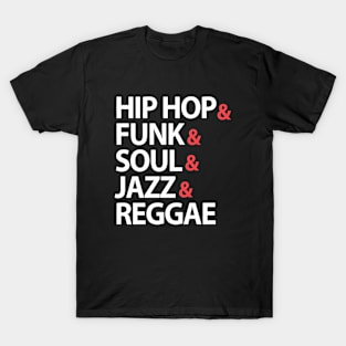 HIP-HOP FUNK SOUL JAZZ T-Shirt